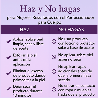 Perfeccionador de Cobertura Corporal (Incluye Brocha Corporal)